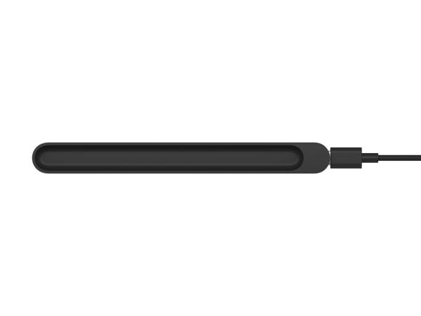 Microsoft Surface Slim Pen Charger, Wireless charging system, Muovi, 17 mm, 9,8 mm, 45,1 g, Musta