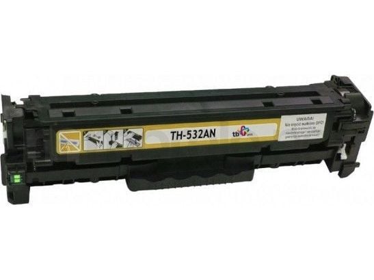 TB - Gul - yhteensopiva - väriainepatruuna (vaihtoehtoisesti: HP CC532A) - HP Color LaserJet CM2320fxi, CM2320n, CM2320nf, CP2025, CP2025dn, CP2025...