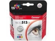 TB - 13 ml - farge (cyan, magenta, gul) - kompatibel - oppusset - blekkpatron (alternativ for: Canon CL-513) - for Canon PIXMA MP230, MP252, MP258,...