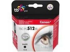 TB - 15 ml - sort - kompatibel - istandsat - blækpatron (alternativ til: Canon PG-512) - Canon PIXMA MP230, MP252, MP270, MP280, MP282, MP495, MP49...