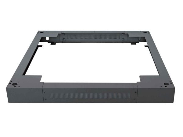 Intellinet 712897, Racksokkel, Stål, Sort, 1 stykker, 8 kg