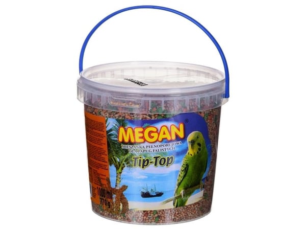 Megan Wavy Parrot Food 1 L/770 g