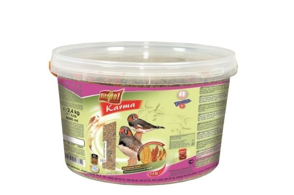 Vitapol Korma, Siemenet, 2,4 kg, A-vitamiini, B-12-vitamiini, B6-vitamiini, E-vitamiini