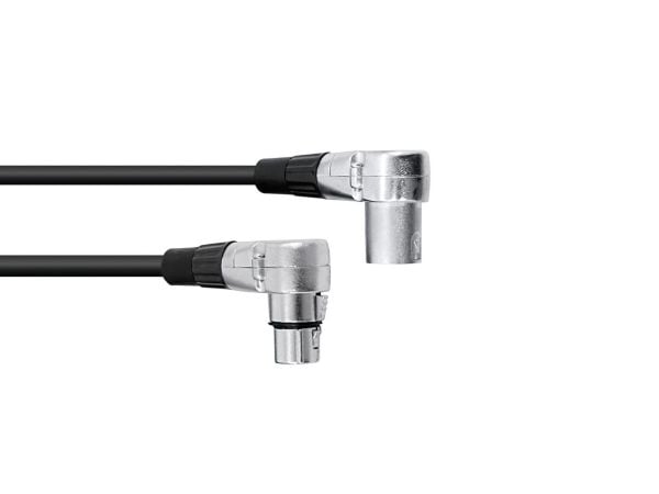 Omnitronic 30220630, XLR (3-pin), Hankjønn, XLR (3-pin), Hunkjønn, 1,5 m, Svart