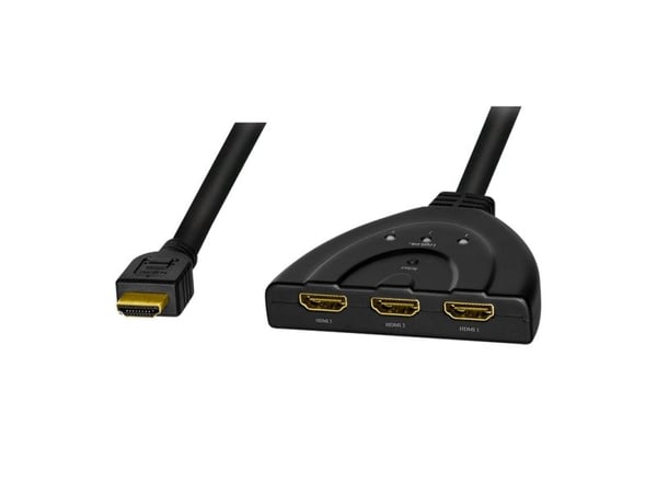 LogiLink HD0040, HDMI, Sort, ABS, 30 Hz, 10,2 Gbit/sek., 340 Mhz