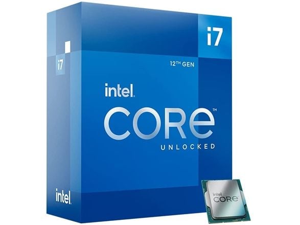 Intel® Core™ i7-12700K (Alder Lake) - 8-Core - 3,6 GHz (5,0 GHz Intel® Turbo Boost 3.0) - LGA1700-Socket - Intel® UHD Graphics 770 - Box (Uden køler)