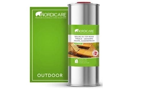 Nordicare LINSEED OIL is a vegetable oil for treatment and maintenance of all solid wood. The oil leaves a 100% biological surface and underlines t...