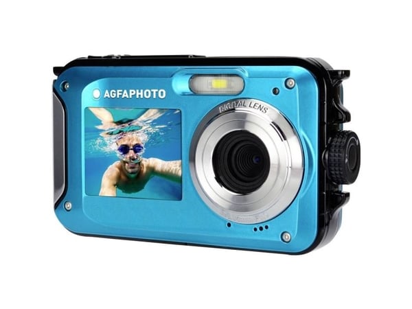 AgfaPhoto WP8000, 24 MP, 1920 x 1080 pikseliä, 1/3", CMOS, Full HD, Sininen