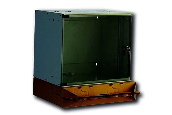 Digitus DN-19 07-U-S-SW, Väggmonterad rack, 7U, 60 kg, 12 kg, Svart