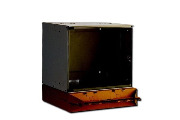 DIGITUS Professional - Skap - SOHO, unmounted - 540x400 mm (wxd) - veggmonterbar - RAL 9005, svart - 9U - 19"
