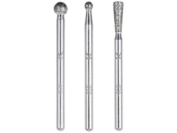 wolfcraft GmbH 5988000, Drill, Rotasjons hammer, Drill bit set, Høyrehåndsrotasjon, 3,5 mm, Keramisk, Glass, Ikke-jernholdig metall, Flis, 3 mm
