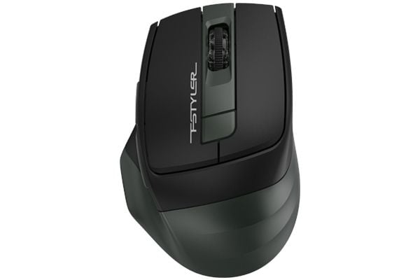 A4Tech A4TMYS46716, Oikeakätinen, Optinen, RF Wireless + Bluetooth, 2000 DPI, Vihreä