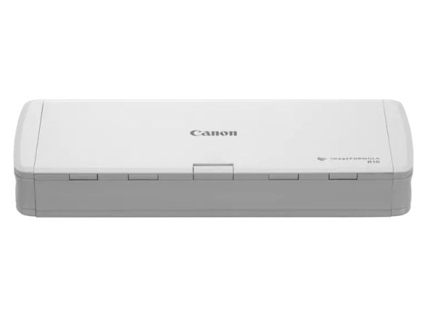 Canon imageFORMULA R10 - Dokumentskanner - CMOS / CIS - Dupleks - Legal - 600 dpi - inntil 12 spm (mono) / inntil 9 spm (farge) - ADF (20 ark) - in...