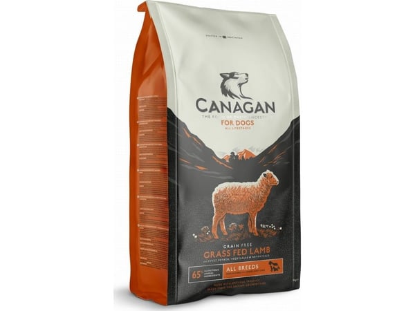 Canagan Grass-Fed Lamb - keskikokoisille ja suurille roduille 2 kg