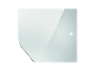 Elica Aplomb WH/A/60 - Panser - røykkanal - bredde: 59.8 cm - dybde: 25 cm - uttrekking og resirkulering - glasshvit