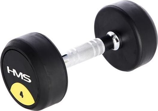 HMS hantel HG PRO gummiert 1 x 4 kg