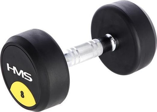Hantel HMS HG PRO, gummiert, 1 x 8 kg