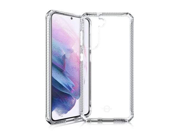 ITSKINS SPECTRUM R Clear - Baksidedeksel for mobiltelefon - gjennomsiktig - for Samsung Galaxy S21+ 5G