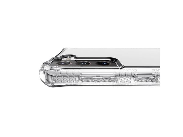 ITSKINS SPECTRUM R Clear - Baksidedeksel for mobiltelefon - gjennomsiktig - for Samsung Galaxy S21+ 5G
