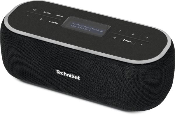 TechniSat DigitRadio BT1 - Bærbar DAB-radio - 6 watt - svart