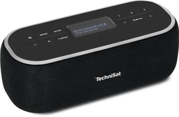 TechniSat DigitRadio BT1 - Bærbar DAB-radio - 6 watt - svart