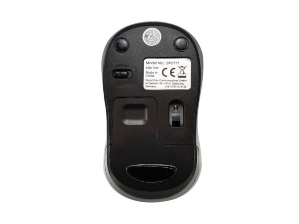 Equip 245112, Kaksoiskäsi, Optisk, RF trådløst, Blå