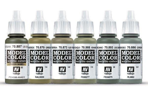Vallejo 70.203, Assorterte farger, Acryl maling, 17 ml, 1 stykker |
