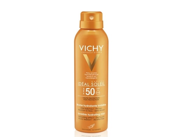 Invisible Spray Moisturizer SPF 50 Idéal Soleil (Invisible Hydrating Mist) 200 ml