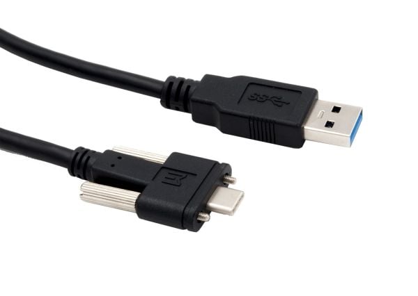 EXSYS EX-K1593V, 1 m, USB A, USB C, USB 3.2 Gen 2 (3.1 Gen 2), 10 Gbit/s, Sort
