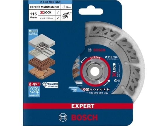 Bosch DIAMANTSKÆRESKIVE XL MULTI 115MM