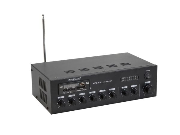 Omnitronic 80709605, 40 W, D, Klämplintar, 230 V, 50 hz, 80 W
