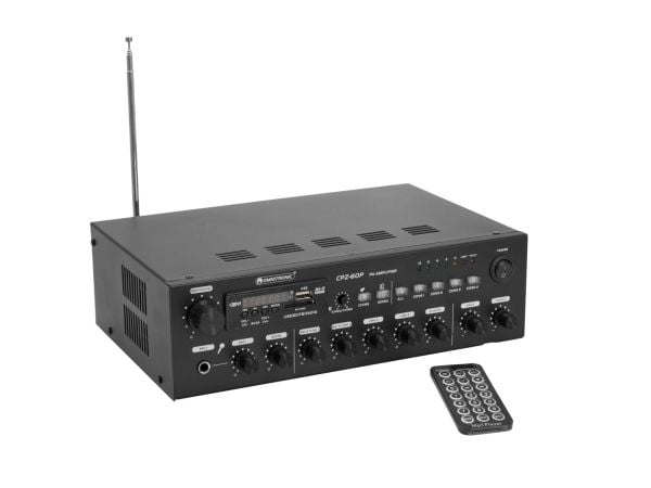 Omnitronic 80709703, 60 W, D, Klämplintar, 100 - 240 V, 50 - 60 hz, 120 W