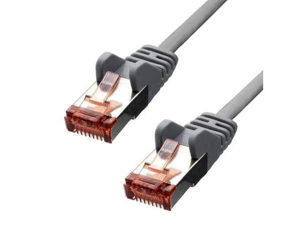 ProXtend - Koblingskabel - RJ-45 (hann) til RJ-45 (hann) - 7 m - 5.8 mm - foliebelagt uskjermet tvinnet kabelpar (F/UTP) - CAT 6 - formstøpt, uten ...