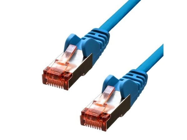 ProXtend - Koblingskabel - RJ-45 (hann) til RJ-45 (hann) - 1.5 m - 5.8 mm - foliebelagt uskjermet tvinnet kabelpar (F/UTP) - CAT 6 - formstøpt, ute...