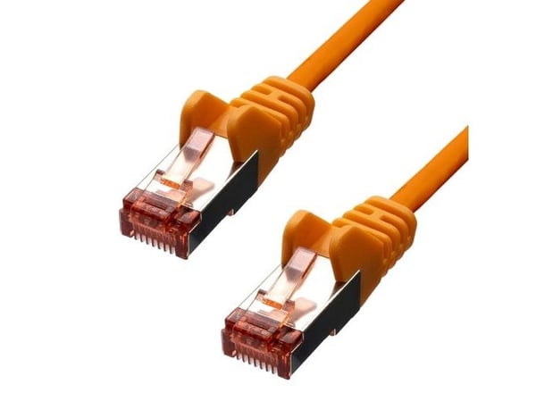 ProXtend - Koblingskabel - RJ-45 (hann) til RJ-45 (hann) - 7 m - 5.8 mm - foliebelagt uskjermet tvinnet kabelpar (F/UTP) - CAT 6 - formstøpt, uten ...