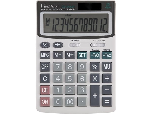 Casio VECTOR KAV CD-2442T calculator