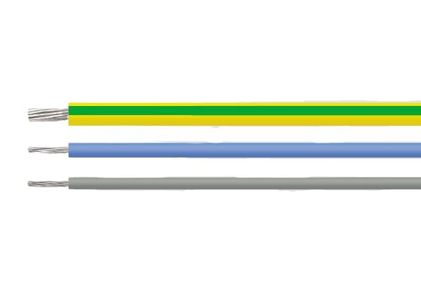 HELUKABEL HELUTHERM 145, Pienjännitekaapeli, Polyvinyylikloridi (PVC), Polyvinyylikloridi (PVC), Kupari, 1 x 2.50 mm², -35 - 120 °C