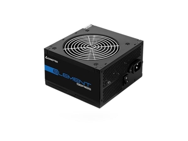 Chieftec ELEMENT Series ELP-500S - Nätaggregat (intern) - ATX12V 2.3 - 80 PLUS Bronze - AC 230 V - 500 Watt - aktive PFC - svart