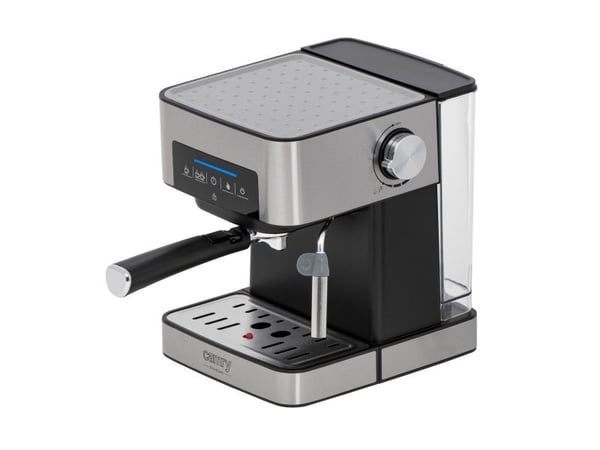 Camry Premium CR 4410, Espressomaskin, 1,6 l, Malat kaffe, 1000 W, Svart, Rostfritt stål