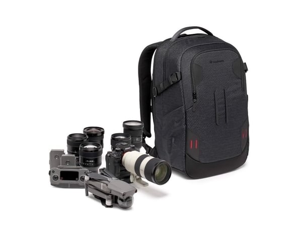 Manfrotto Pro Light Backloader M - Ryggsekk for digitalfotokamera / camcorder / notebook - nylon, syntetisk tøy - svart - 15"