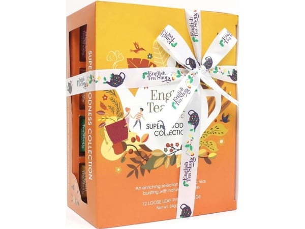 English Tea Shop Super Goodness te-sett 12 teposer (pyramider)