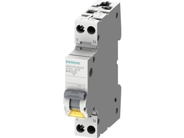 Siemens 5SV60166KK10 Palonsuojakytkin 2-napainen 10 A 230 V (5SV60166KK10)