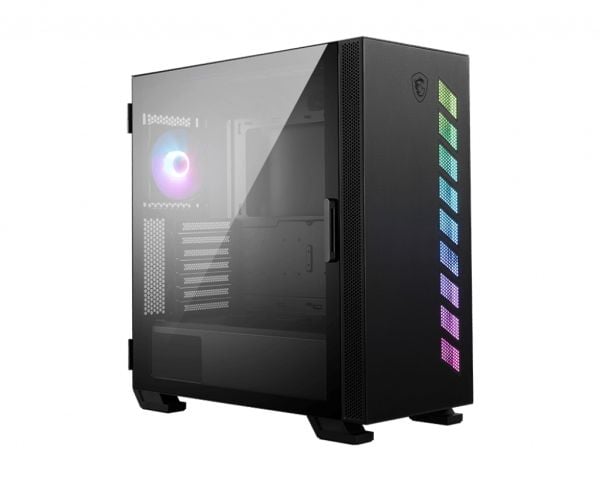 MSI MAG VAMPIRIC 300R - MDT - udvidet ATX - sidepanel med vindue (hærdet glas) - ingen strømforsyning (ATX) - USB/Lyd