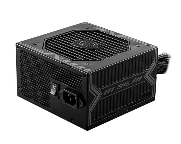 MSI MAG A550BN - Strømforsyning (intern) - ATX12V / EPS12V - 80 PLUS Bronze - AC 100-240 V - 550 watt - aktiv PFC