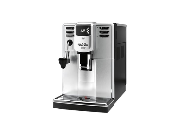 Gaggia Anima Deluxe, Espressomaskin, 1,8 l, Kaffe bønner, Malt kaffe, Innebygd kaffekvern, 1850 W, Rustfritt stål