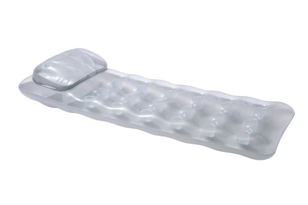 Bestway 43024, Grå, Gjennomsiktig, Flytemadrass, Vinyl, 90 kg, 630 mm, 1750 mm
