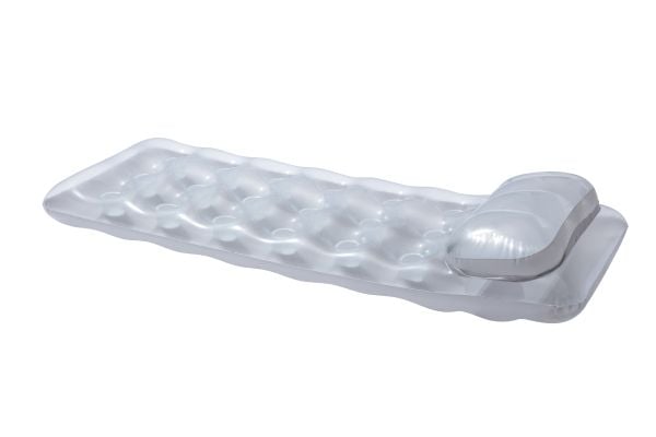Bestway 43024, Grå, Gjennomsiktig, Flytemadrass, Vinyl, 90 kg, 630 mm, 1750 mm