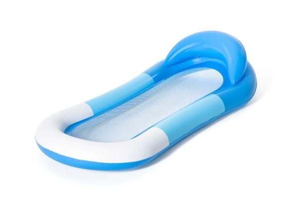 Bestway 43300, Blå, Hvit, Flytemadrass, Monokromatisk, PVC, Gutt/Jente, 90 kg