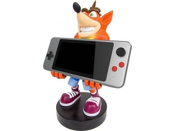 EXG Cable Guys - Crash Bandicoot, Matkapuhelin/älypuhelin, Kaukosäädin, Aktiivinen teline, Sisätila, Monivärinen