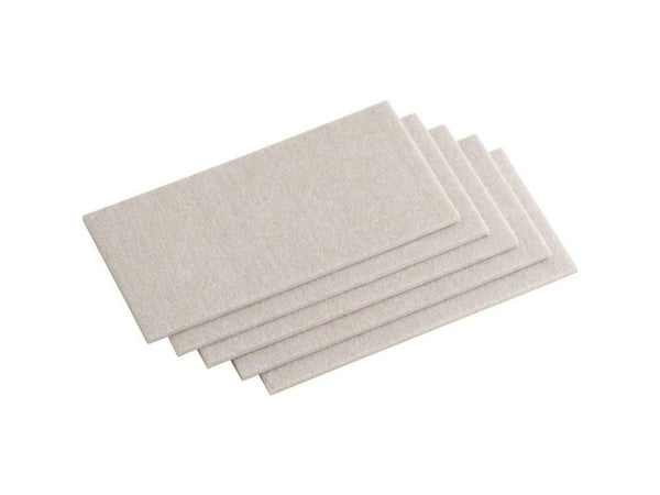 Metafranc WU0645416 filtputer kvadratisk, selvklebende, beige, 200 x 100 mm, 1 sett